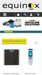 Mobile Screenshot of equinox-india.com